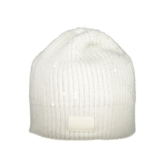 White Polyester Hat