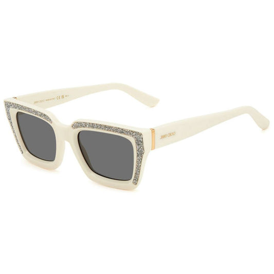 White Resin Sunglasses