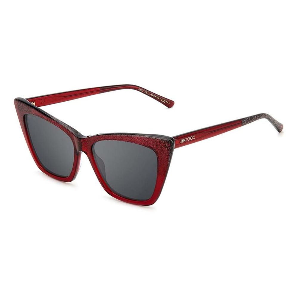 Red Acetate Sunglasses