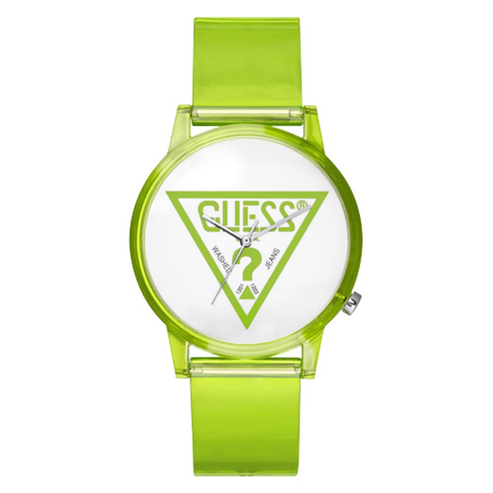 Green Silicone Watch