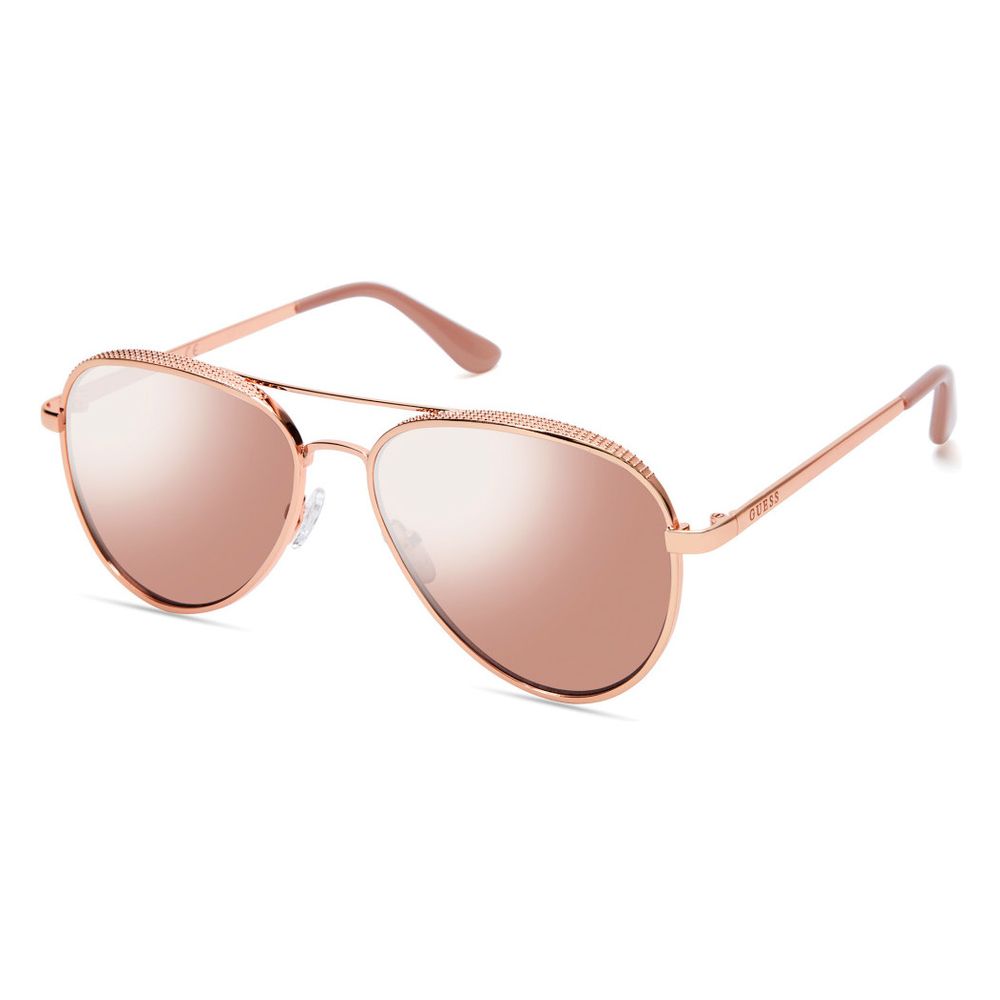 Pink Metal Sunglasses