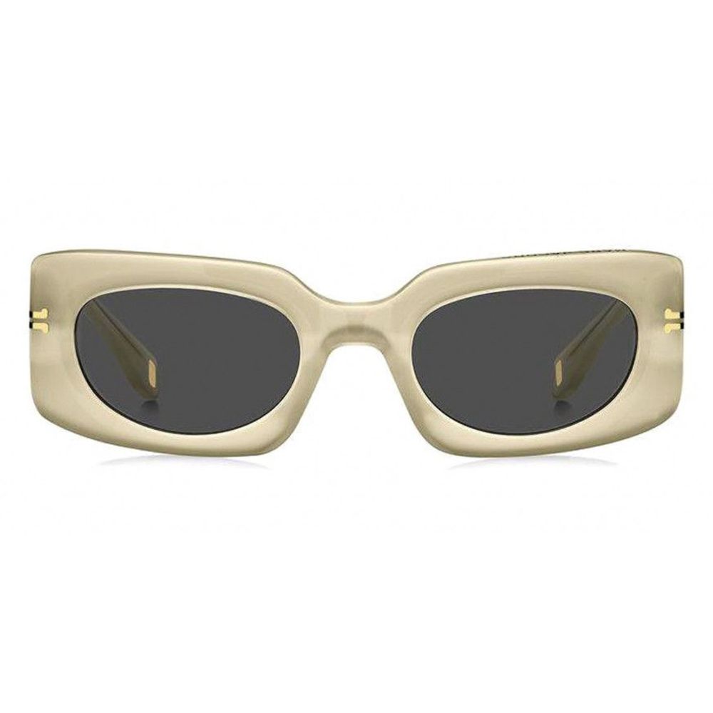 Beige Acetate Sunglasses