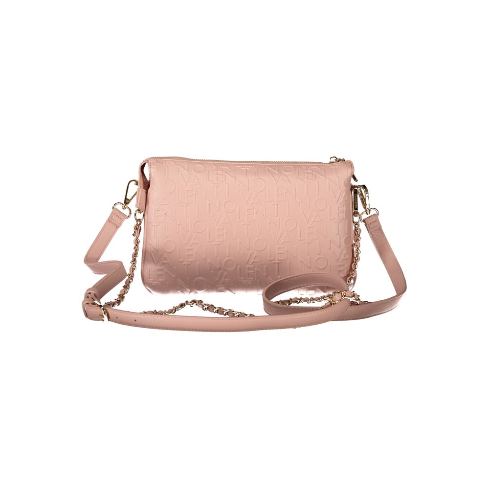 Pink Polyethylene Handbag