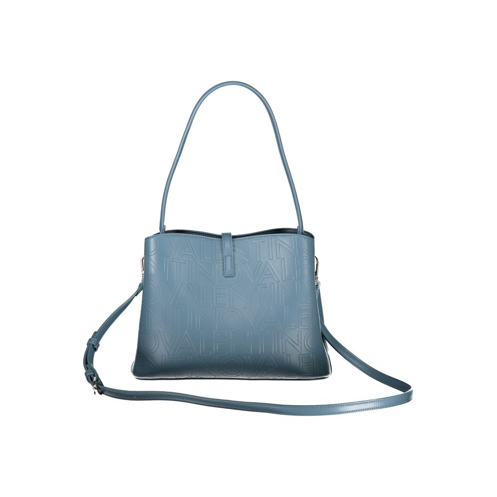 Light Blue Polyethylene Handbag