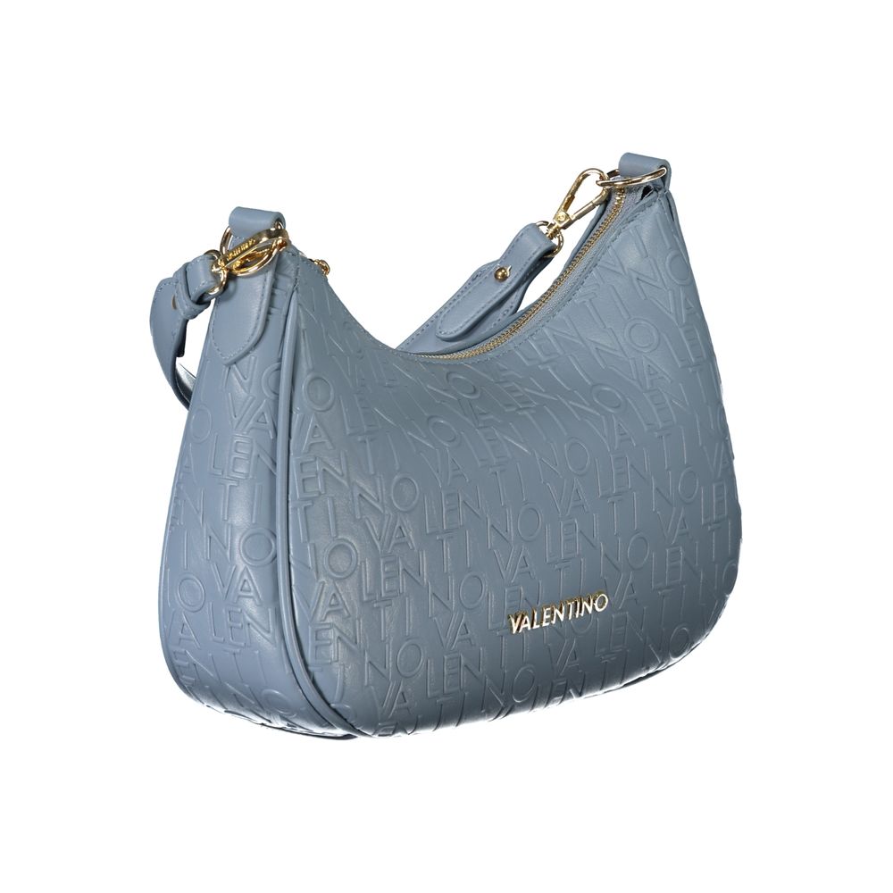 Light Blue Polyethylene Handbag