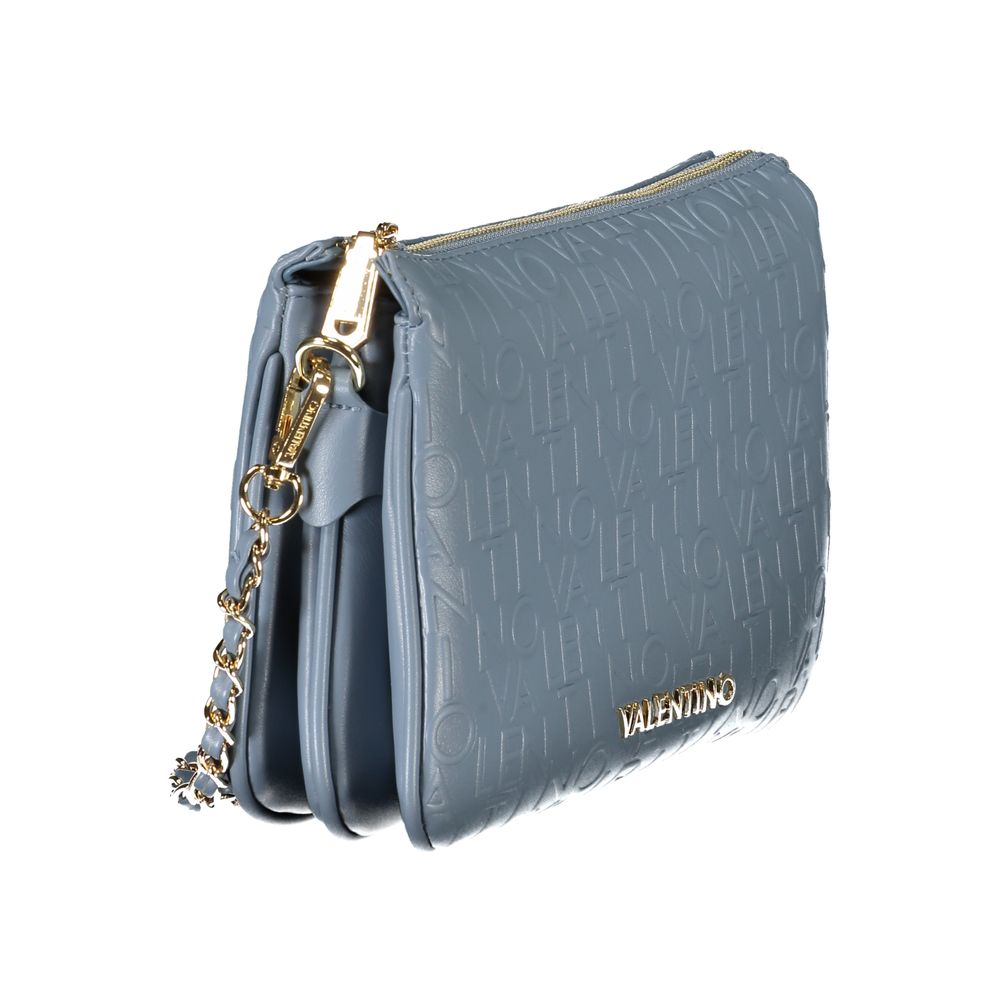 Light Blue Polyethylene Handbag