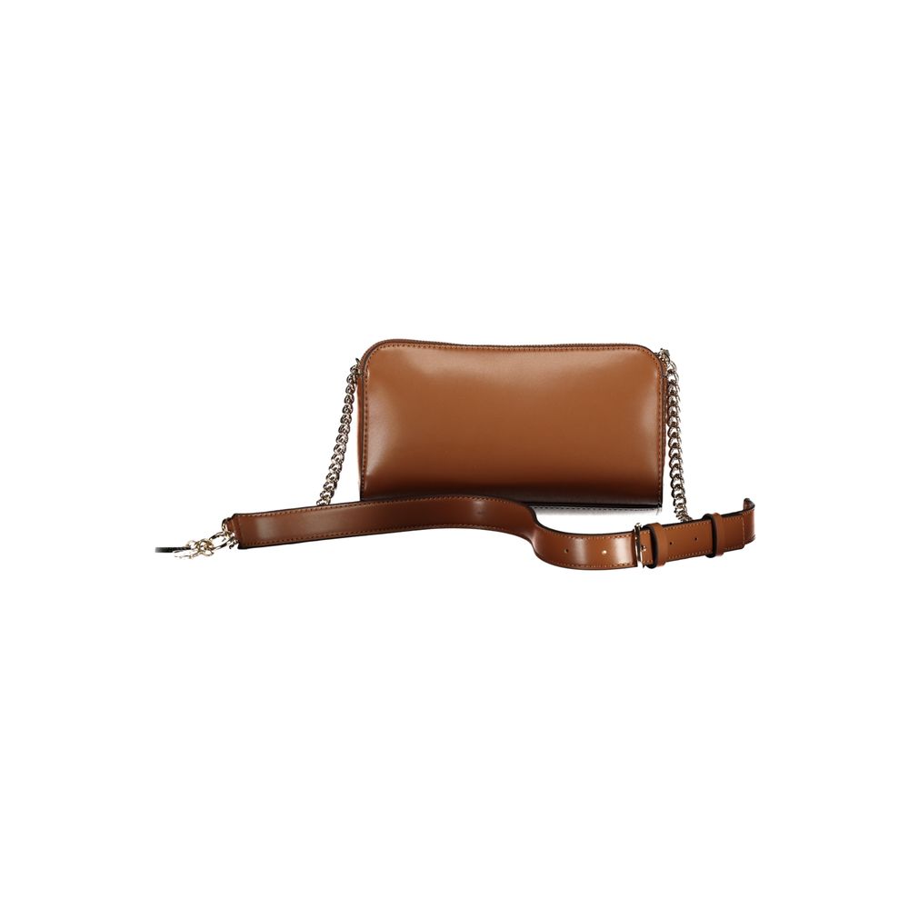 Brown Polyethylene Handbag