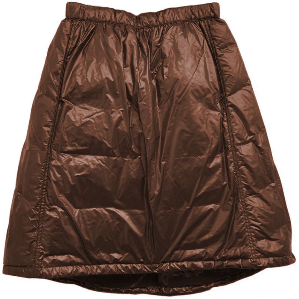 Jil Sander Brown Nylon Skirt