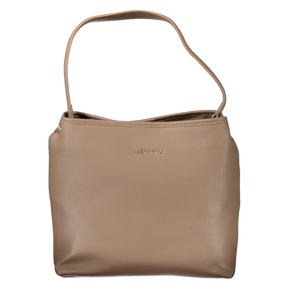 Brown Polyethylene Handbag