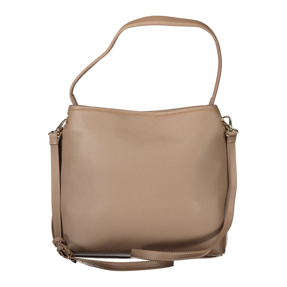 Brown Polyethylene Handbag