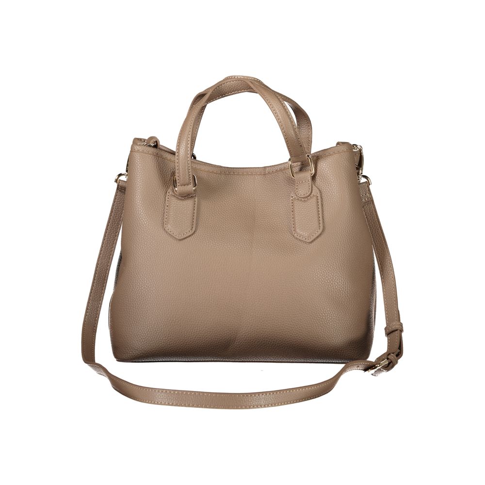 Brown Polyethylene Handbag