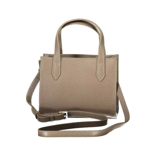 Brown Polyethylene Handbag