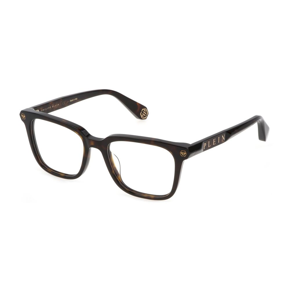 Philipp Plein Brown Acetate Frames