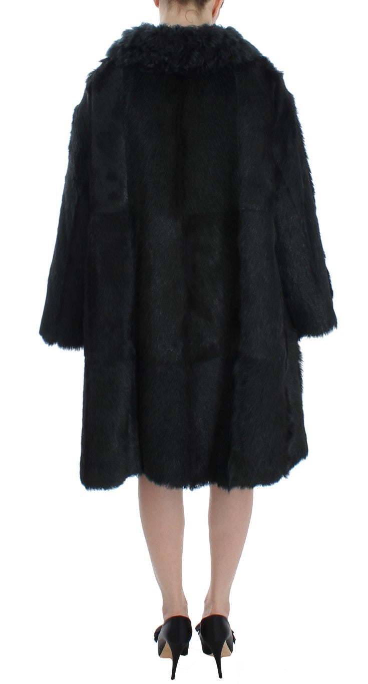 Exquisite Shearling Coat Jacket - GlamHub Luxury and Icon Brand Clothing