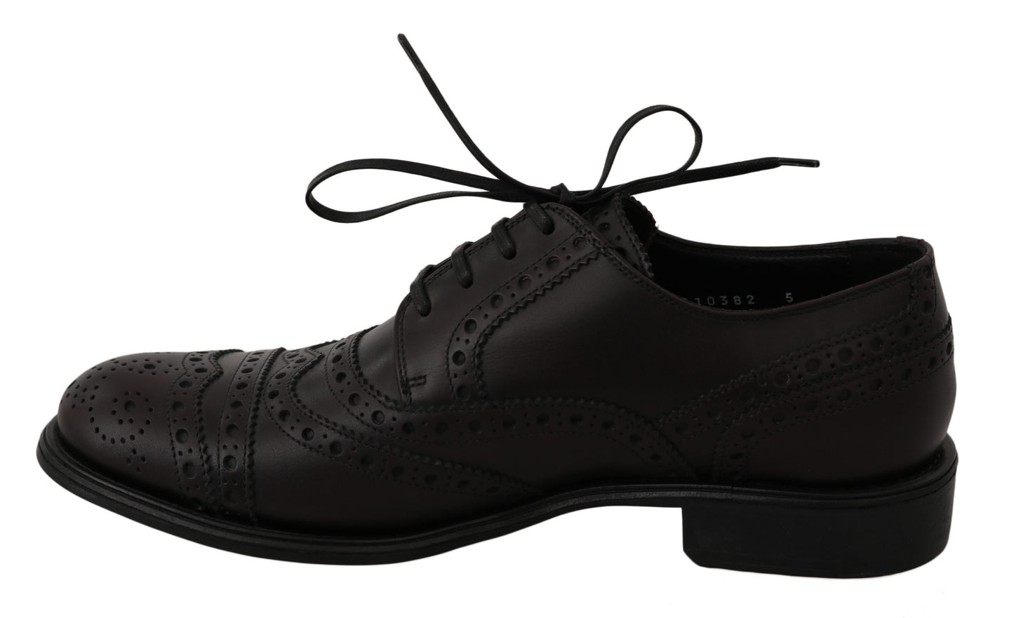 Elegant Bordeaux Wingtip Derby Dress Shoes - GlamHub Luxury and Icon Brand Clothing