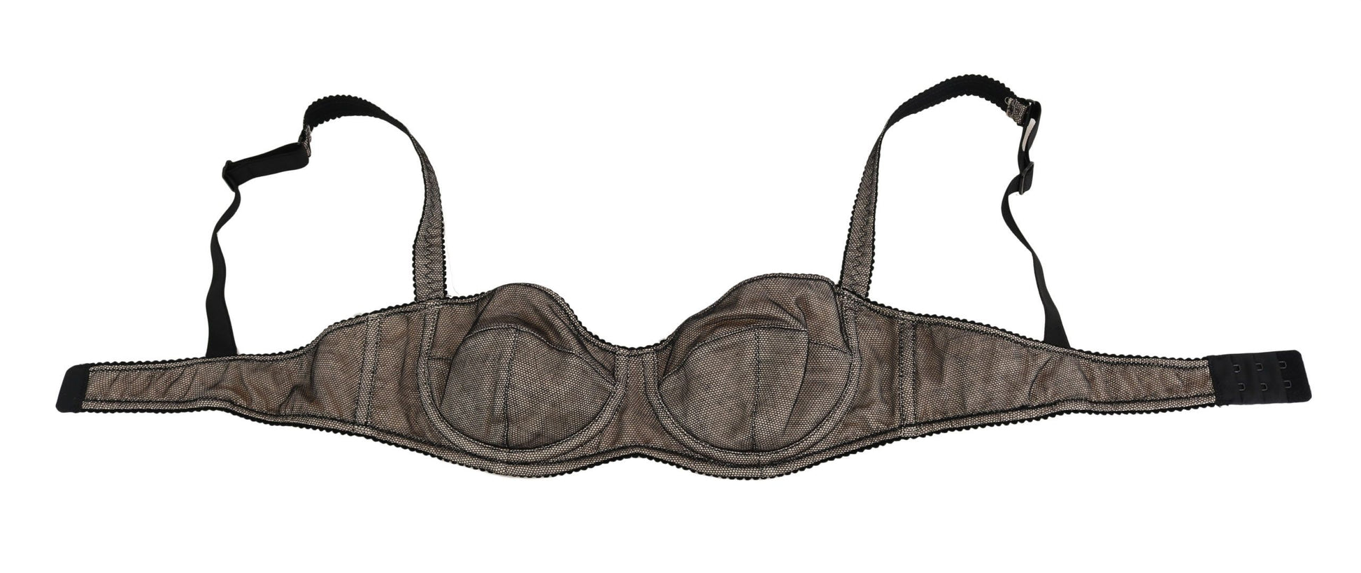 Elegant Brown Stretch Bra Womens Underwear - GlamHub Luxury and Icon Brand Clothing