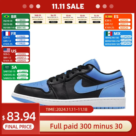 Nike new listing Air Jordan 1 Low Retro Low Top Basketball Shoes Mens