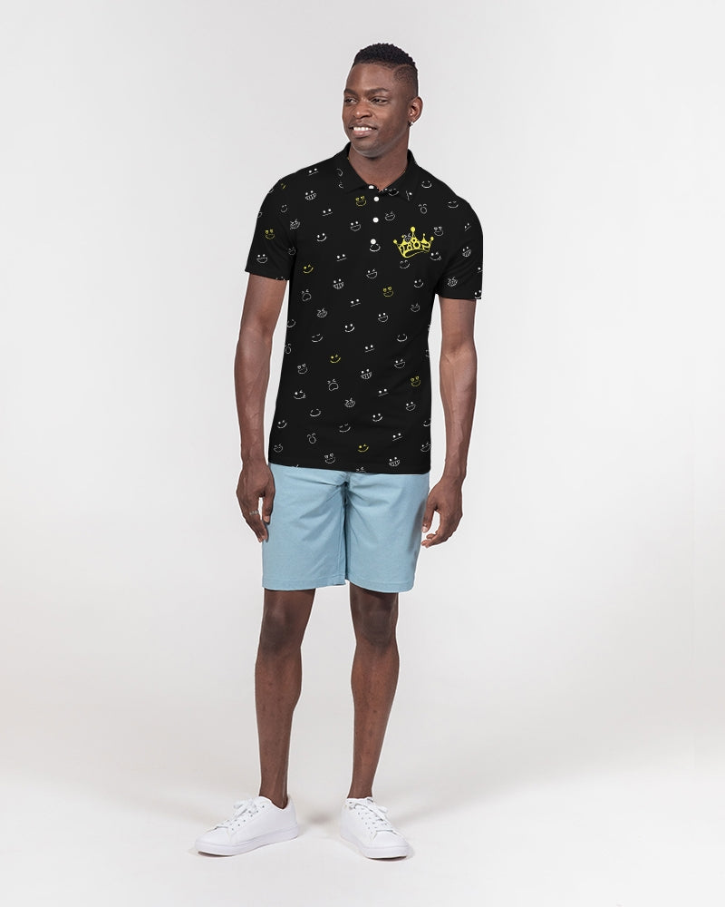 2882Sport™ Fit My Mood: Winky Face Men's Slim Fit Short Sleeve Polo